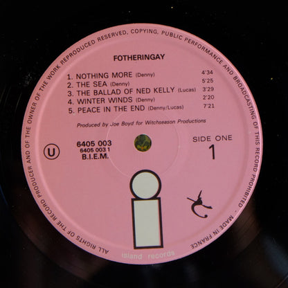 Fotheringay - Fotheringay (LP, Album, Gat)