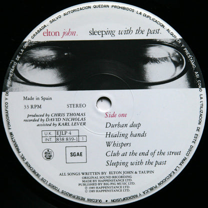 Elton John - Sleeping With The Past (LP, Album)