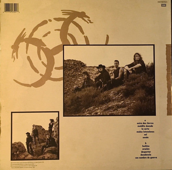 Héroes Del Silencio : Senderos De Traición (LP, Album)