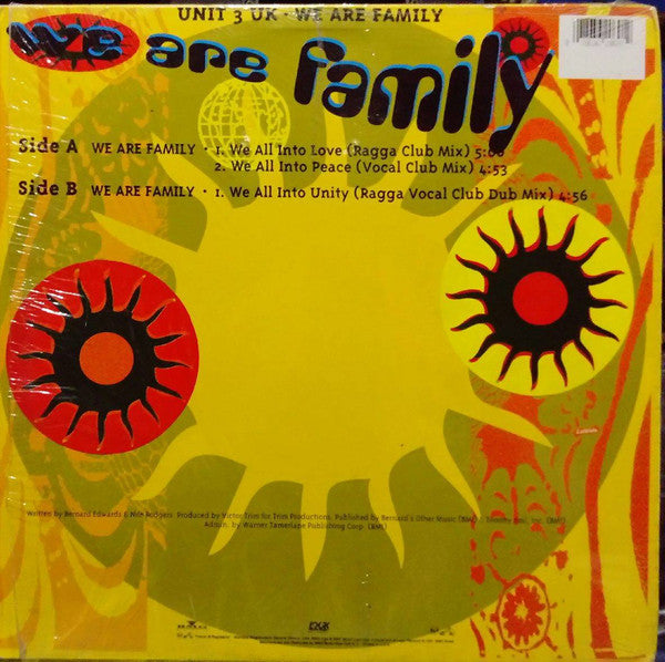 Unit 3 UK* - We Are Family (12")