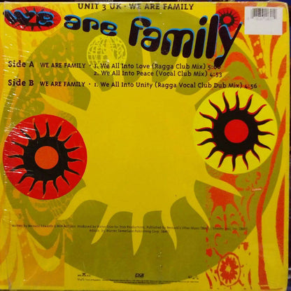 Unit 3 UK* - We Are Family (12")