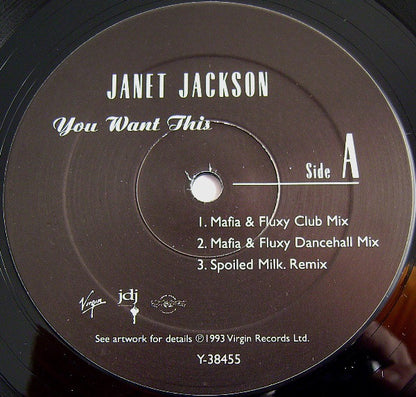 Janet Jackson - You Want This (12")