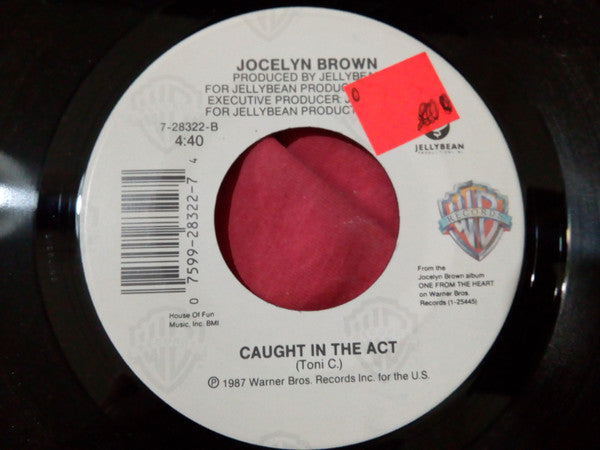 Jocelyn Brown : Whatever Satisfies You / Caught In The Act (7")