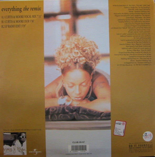Mary J. Blige : Everything (The Remix) (12")