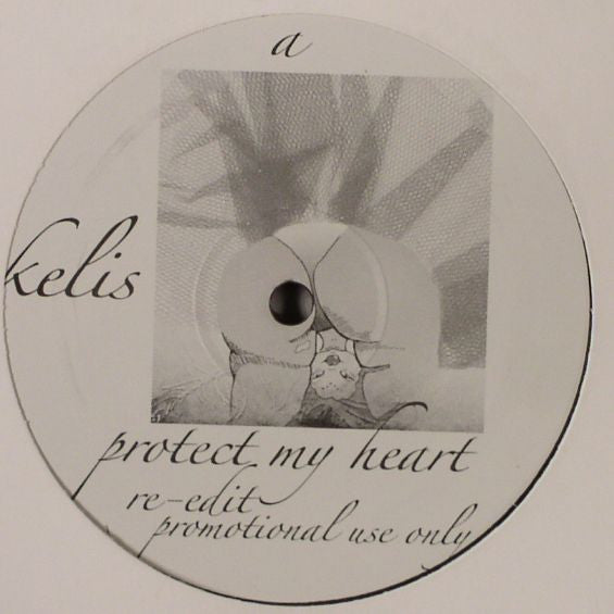 Kelis, Tupac*, Jay-Z - Protect My Heart (Re-Edit) (12", Unofficial, W/Lbl)
