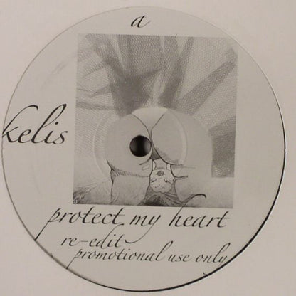 Kelis, Tupac*, Jay-Z - Protect My Heart (Re-Edit) (12", Unofficial, W/Lbl)