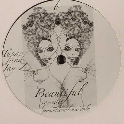 Kelis, Tupac*, Jay-Z - Protect My Heart (Re-Edit) (12", Unofficial, W/Lbl)