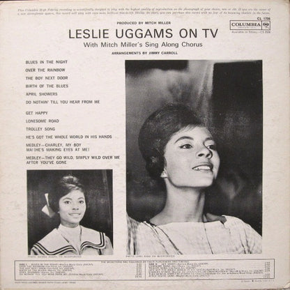 Leslie Uggams With Mitch Miller's Sing Along Chorus* : Leslie Uggams On TV (LP, Album, Mono)