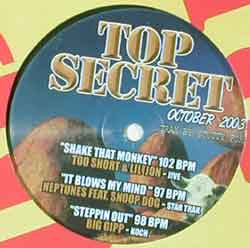 Various - Top Secret! October 2003 (12", Comp)