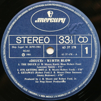 Kurtis Blow : Deuce (LP, Album)