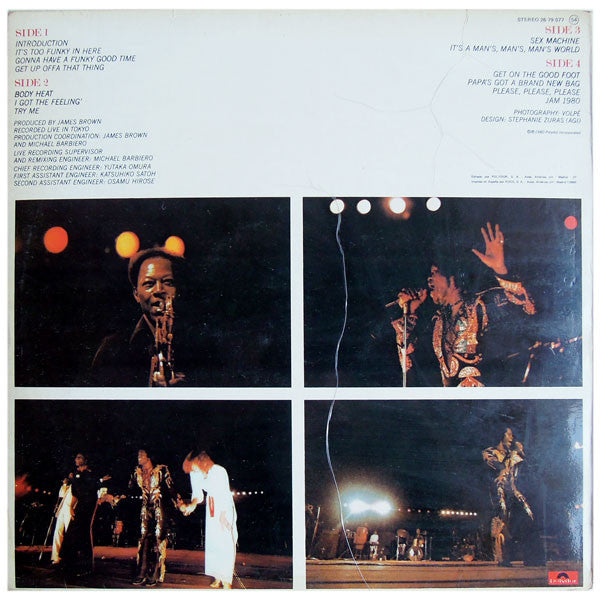 James Brown : ...Live Hot On The One (2xLP, Album)