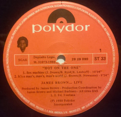 James Brown : ...Live Hot On The One (2xLP, Album)