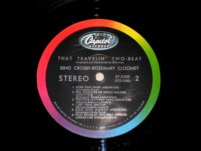 Bing Crosby • Rosemary Clooney : That Travelin' Two-Beat (LP, Album)