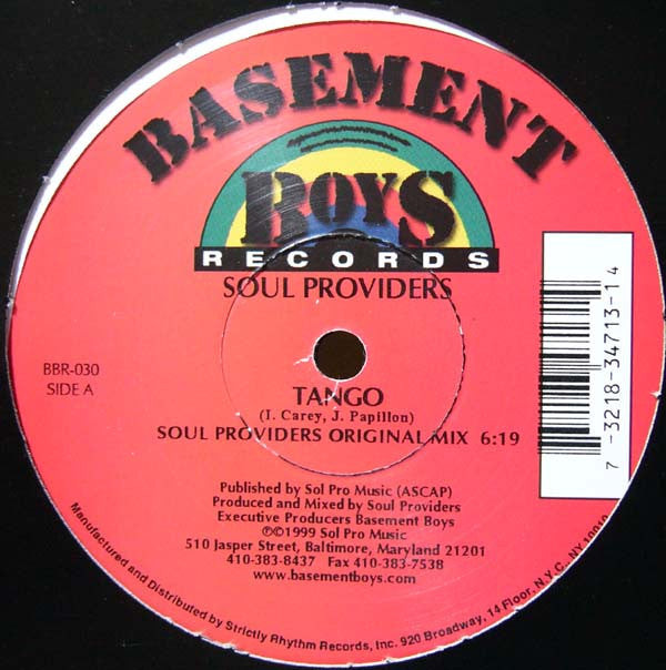 Soul Providers - Tango (12")