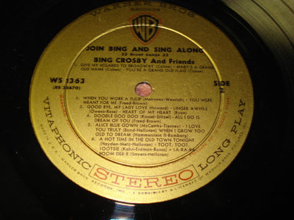 Bing Crosby : Join Bing & Sing Along (LP, Album)