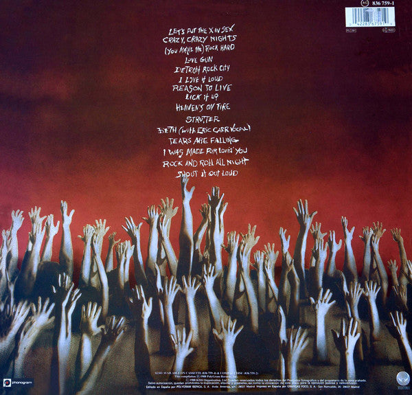 Kiss : Smashes, Thrashes & Hits (LP, Comp)