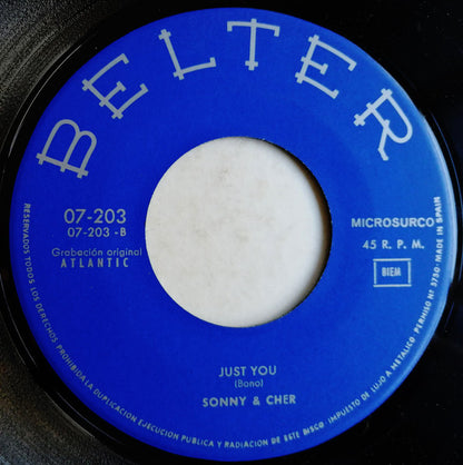 Sonny & Cher : I Got You Babe (7", Single)