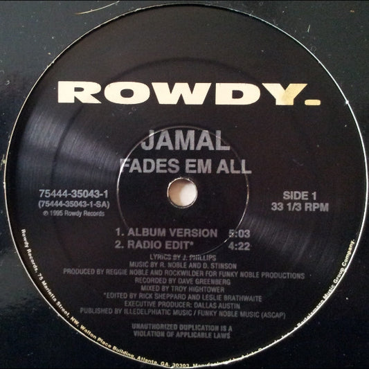 Jamal (2) : Fades Em All (12")