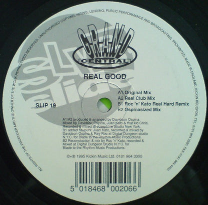 Grand Central - Real Good (12")