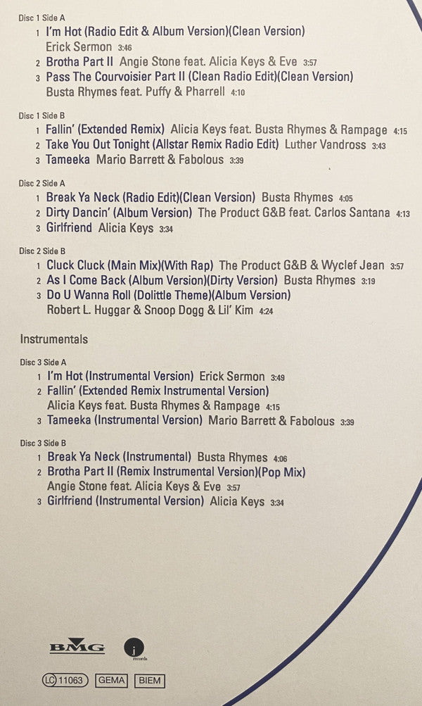 Various : J Records Urban Club Set (3x12", Comp)