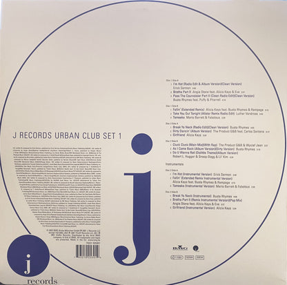 Various : J Records Urban Club Set (3x12", Comp)