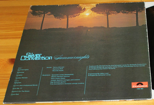 Silver Convention : Summernights (LP, Album)
