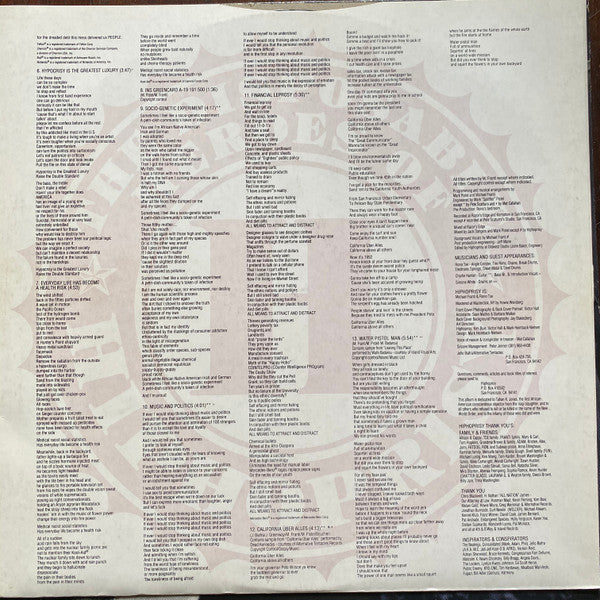 The Disposable Heroes Of Hiphoprisy - Hypocrisy Is The Greatest Luxury (LP, Album)