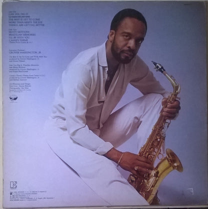 Grover Washington, Jr. : The Best Is Yet To Come (LP, Album)