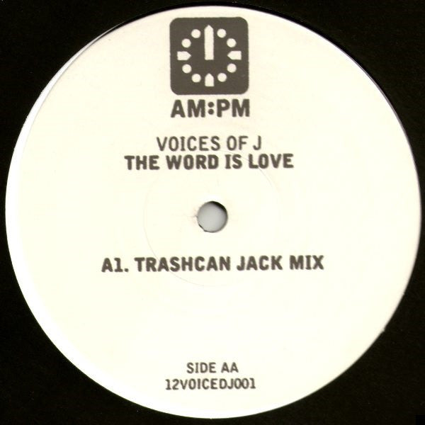The Voices Of Life - The Word Is Love (12", S/Sided)