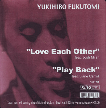 Yukihiro Fukutomi - Love Each Other / Play Back (12")