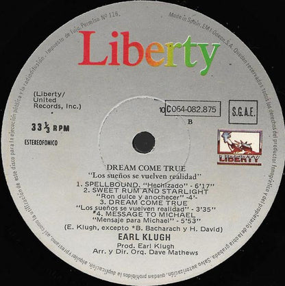 Earl Klugh : Dream Come True (LP, Album)