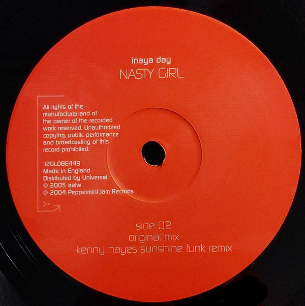 Inaya Day - Nasty Girl (12")