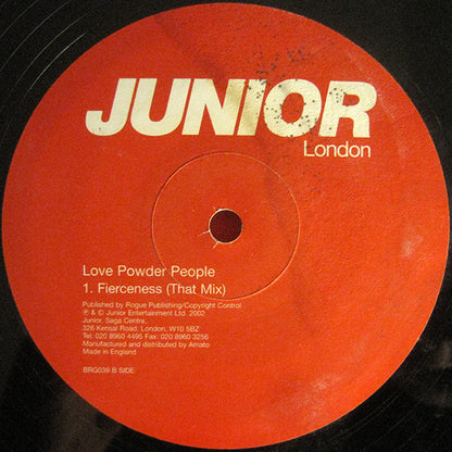 Love Powder People - Fierceness (12")