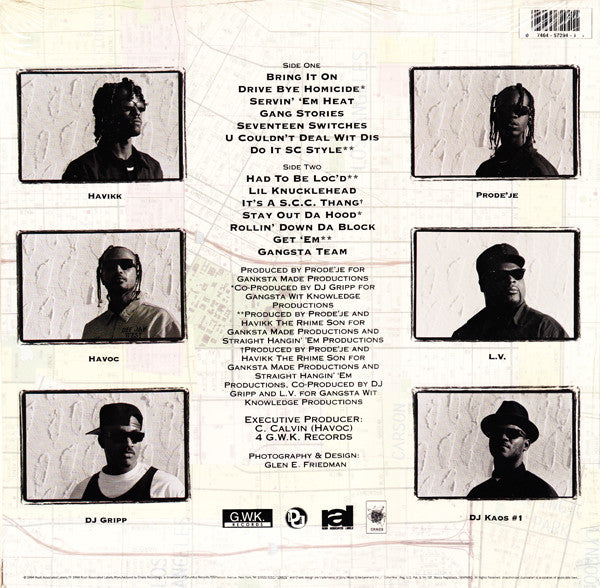 South Central Cartel : 'N Gatz We Truss (LP, Album)