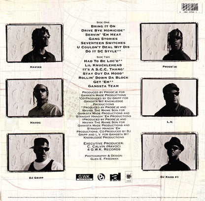 South Central Cartel : 'N Gatz We Truss (LP, Album)