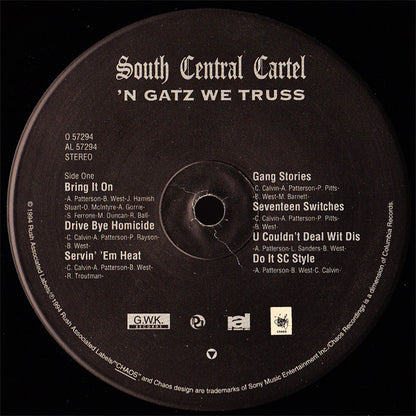 South Central Cartel : 'N Gatz We Truss (LP, Album)