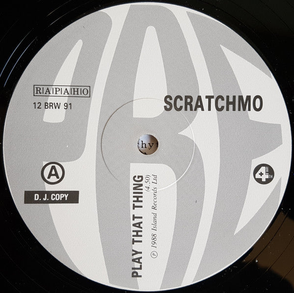 Scratchmo : Play That Thing (12", Promo)