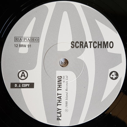 Scratchmo : Play That Thing (12", Promo)