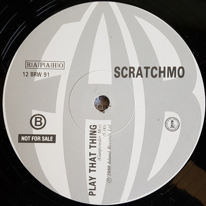 Scratchmo : Play That Thing (12", Promo)