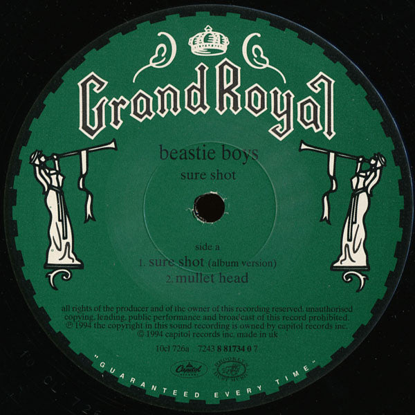 Beastie Boys : Sure Shot (10")