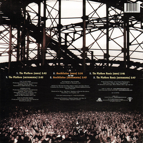 Dilated Peoples - The Platform (12", Single)