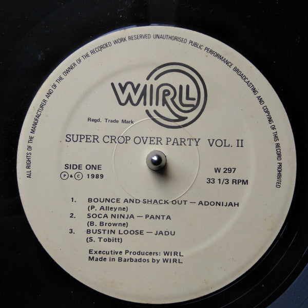 Various : Super Crop Over Party Volume II (LP, Comp)