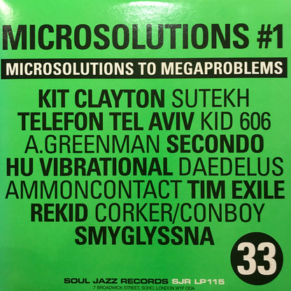 Various : Microsolutions To Megaproblems (2xLP, Comp)