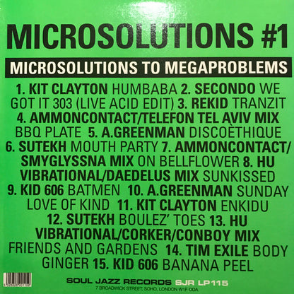 Various : Microsolutions To Megaproblems (2xLP, Comp)