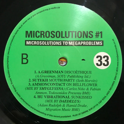 Various : Microsolutions To Megaproblems (2xLP, Comp)