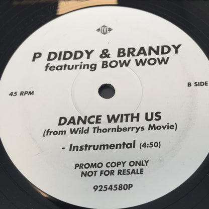 P. Diddy & Brandy Featuring Bow Wow - Dance With Us (From Wild Thornberrys Movie) (12", Single, Promo)