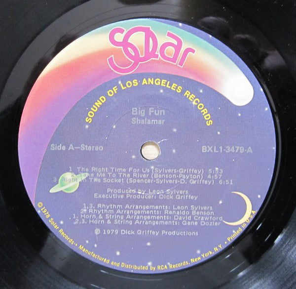 Shalamar - Big Fun (LP, Album, RE)