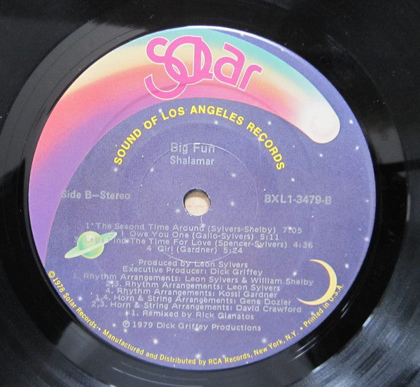 Shalamar - Big Fun (LP, Album, RE)