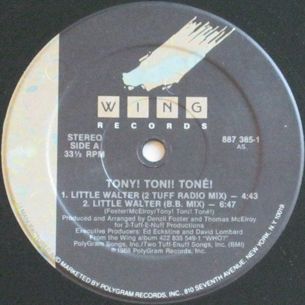 Tony! Toni! Toné! : Little Walter (12", Single)