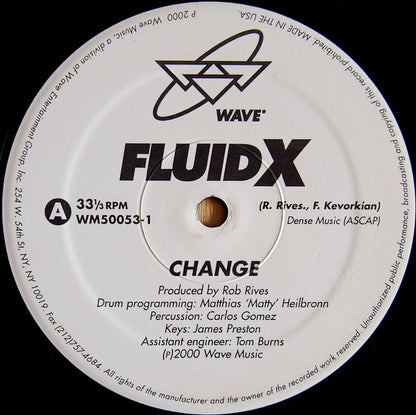 Fluid X : Change / Tension (12")